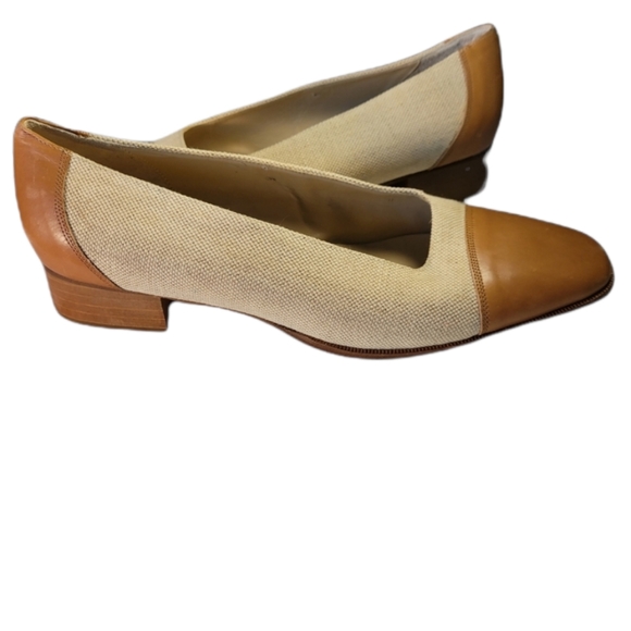 Talbots Shoes - TALBOTS CLASSIC LIGHT BROWN LEATHER LOAFER SHOE